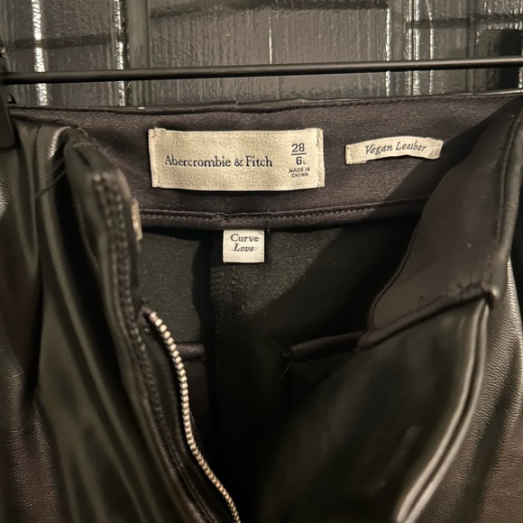 Abercrombie boot cut leather pants - Picture 3 of 3